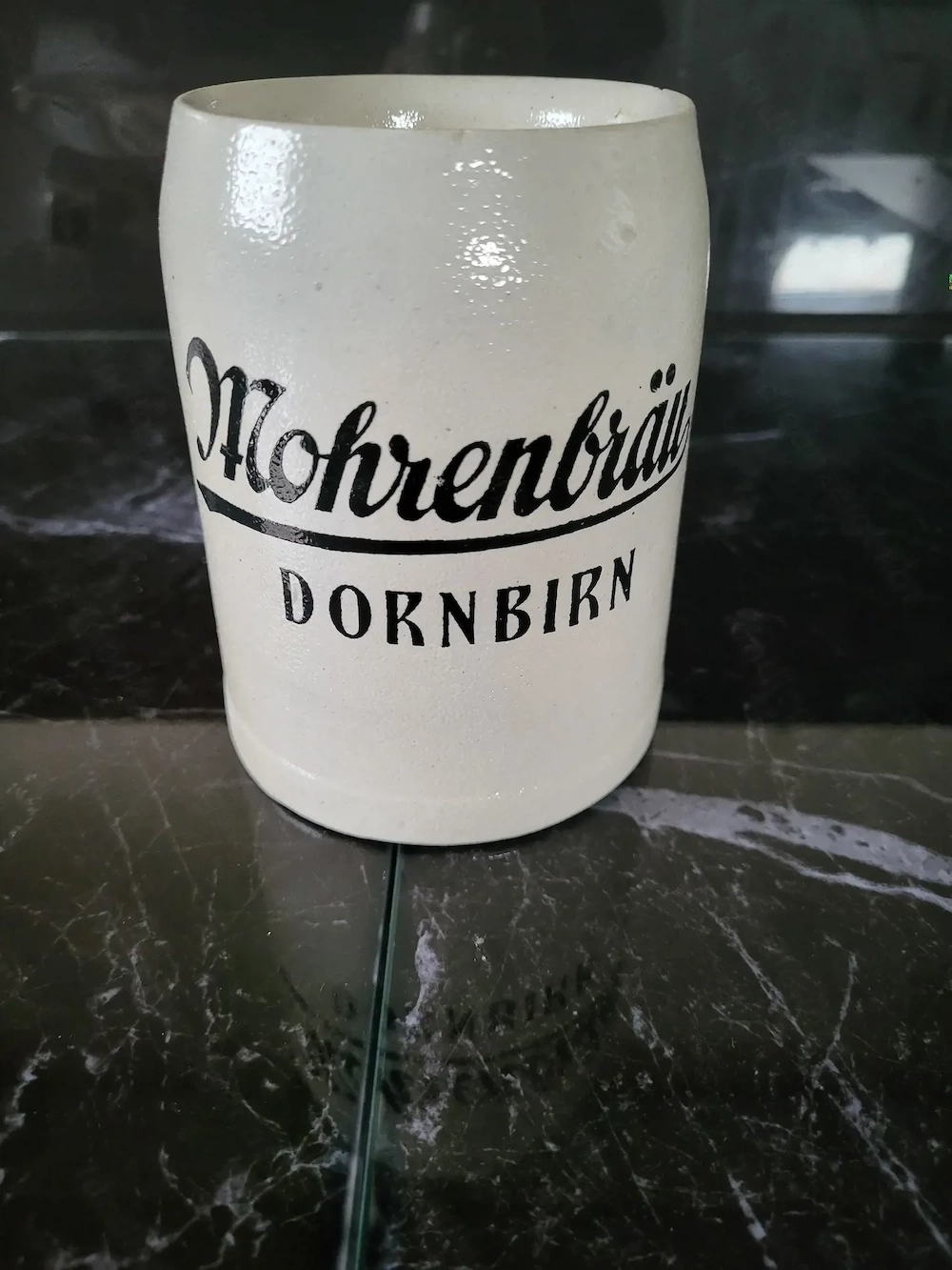 Alter Bierkrug Mohrenbräu Dornbirn 