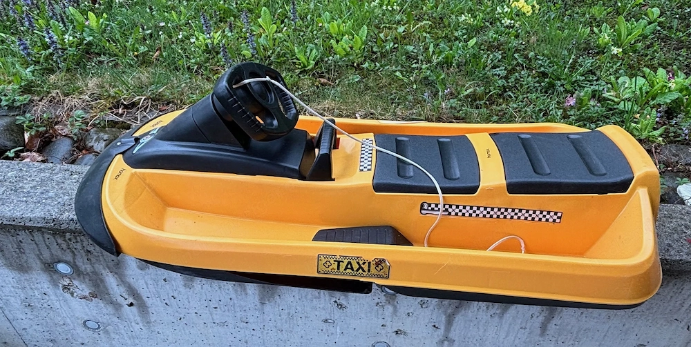 Hamax Sno Taxi Zweisitzer-Lenkschlitten