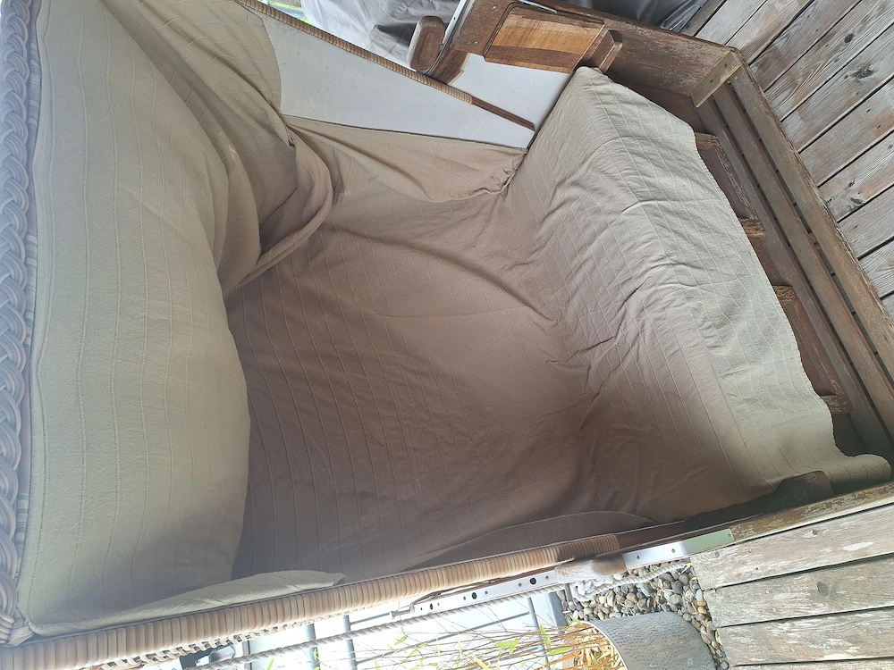 Strandkorb zu verschenken