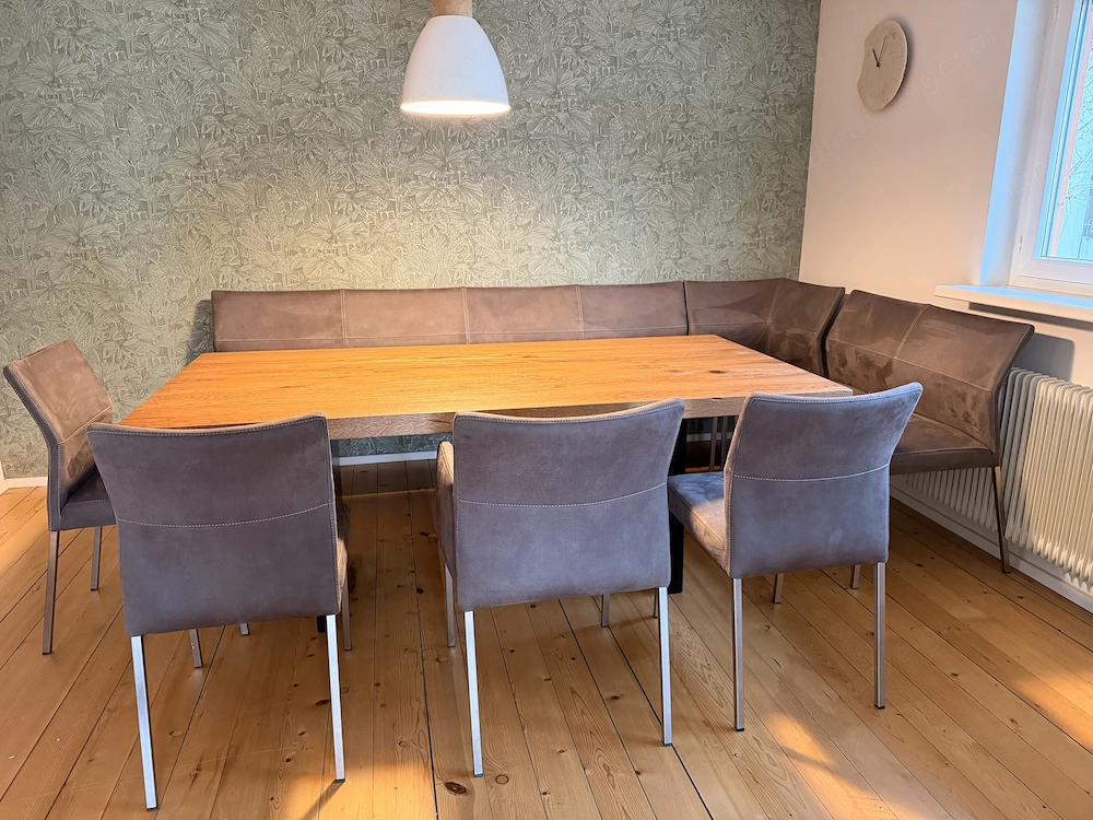 NOUVION Esszimmer Set   Sitzbank + 4 Stühle   hochwertig   600  