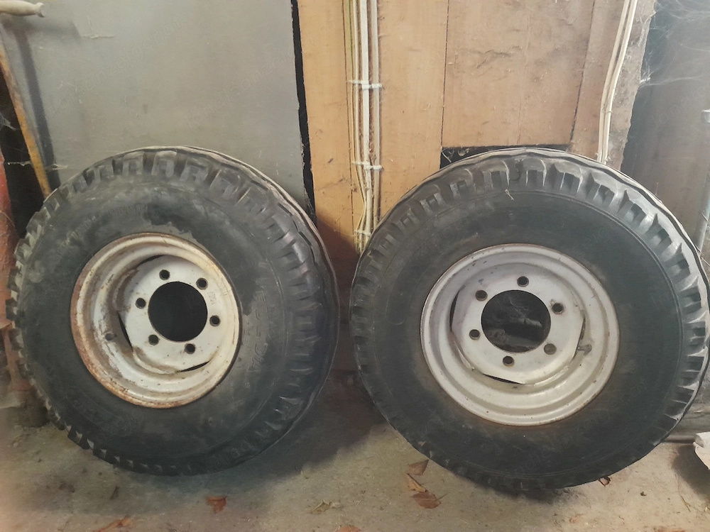 Kompletträder für Anhänger 