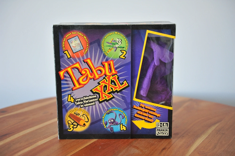 Hasbro Tabu XXL Brett Spiel Party Edition