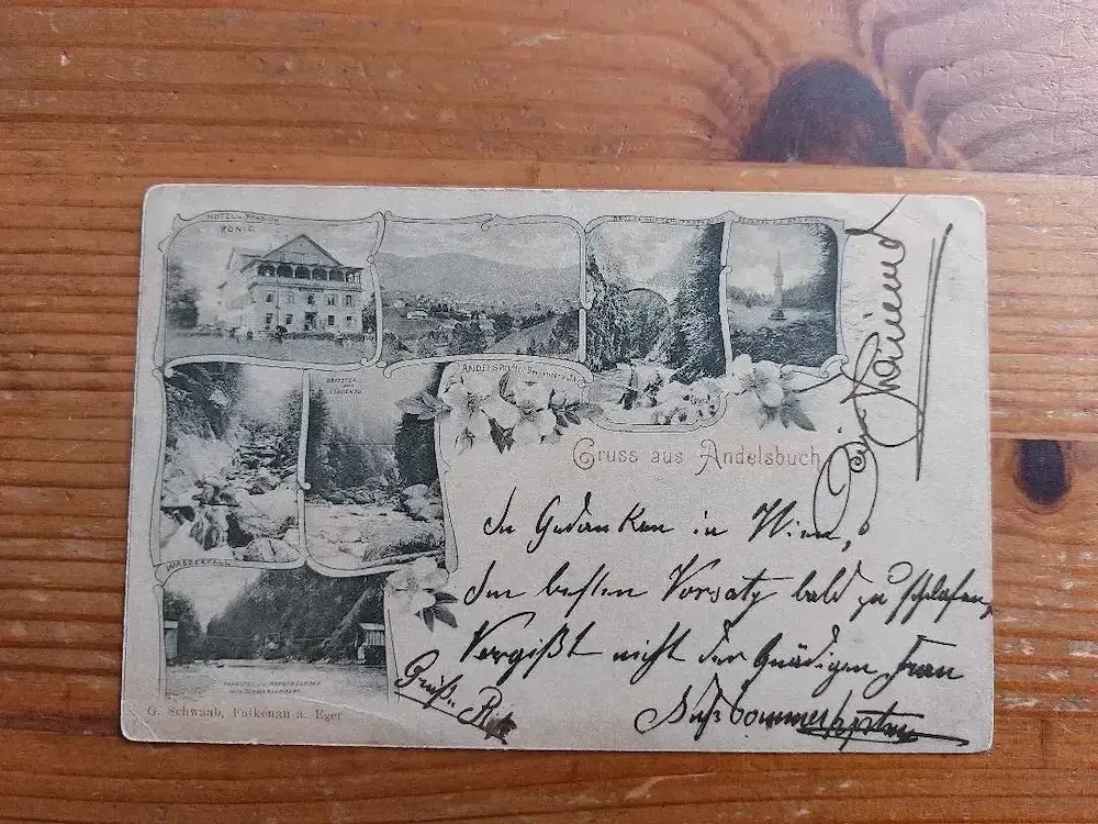 Ansichtskarte Vorarlberg Andelsbuch 1900 Original