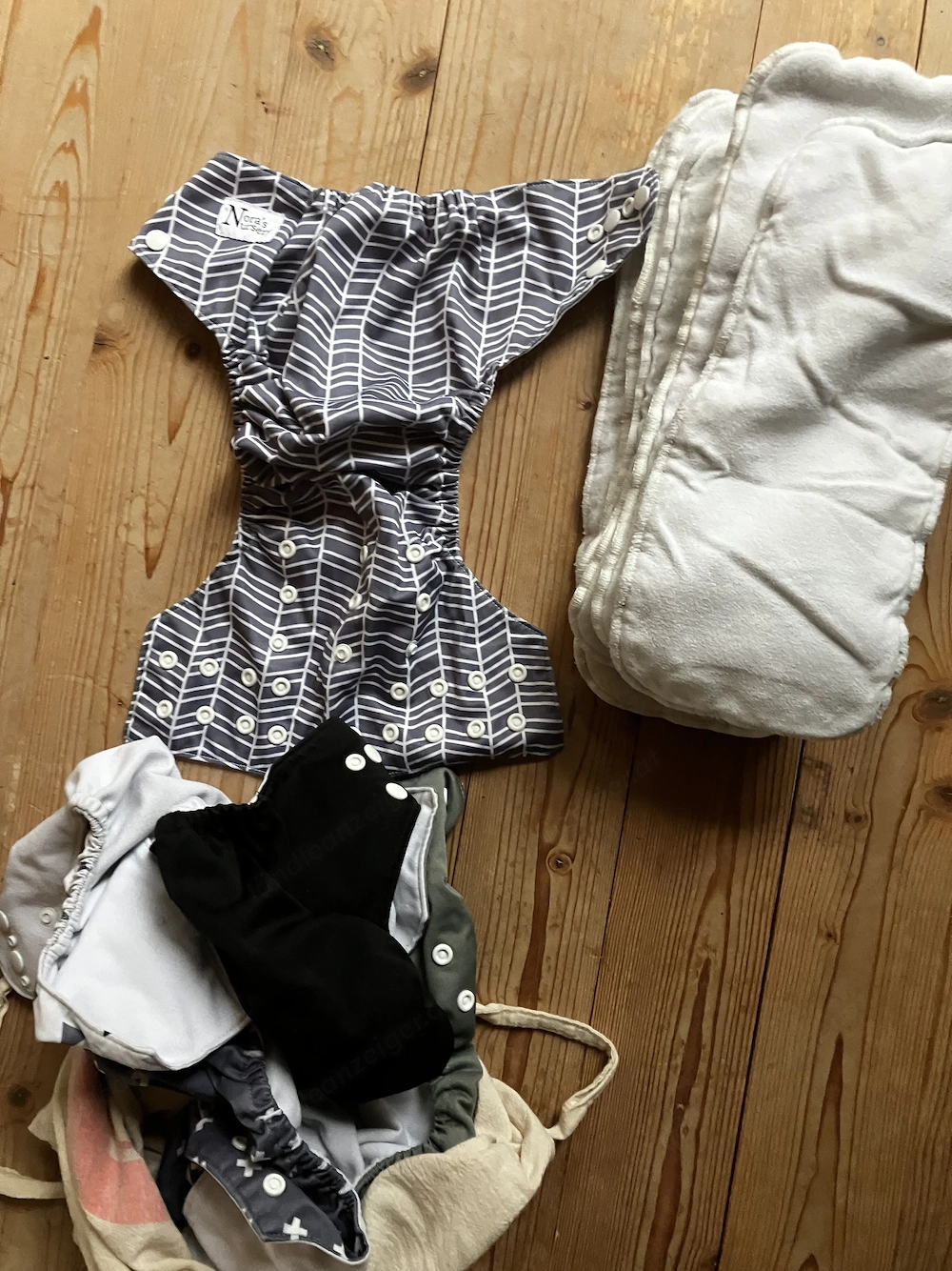 Stoffwindeln von Nora's Nursery, mit Einlagen