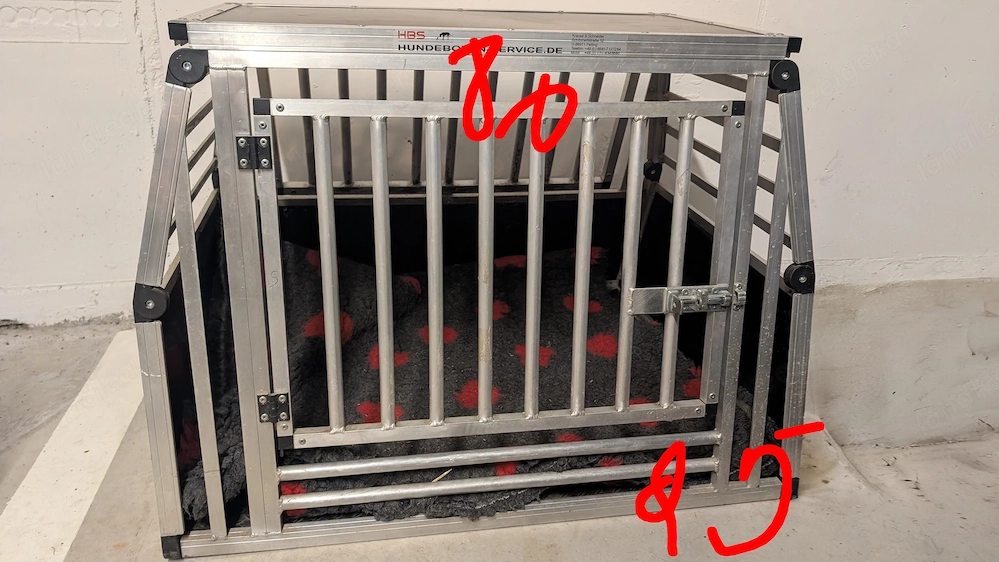 Autobox mit Notausstieg 