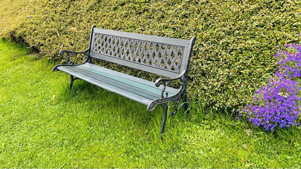 Gartenbank Eisenguss