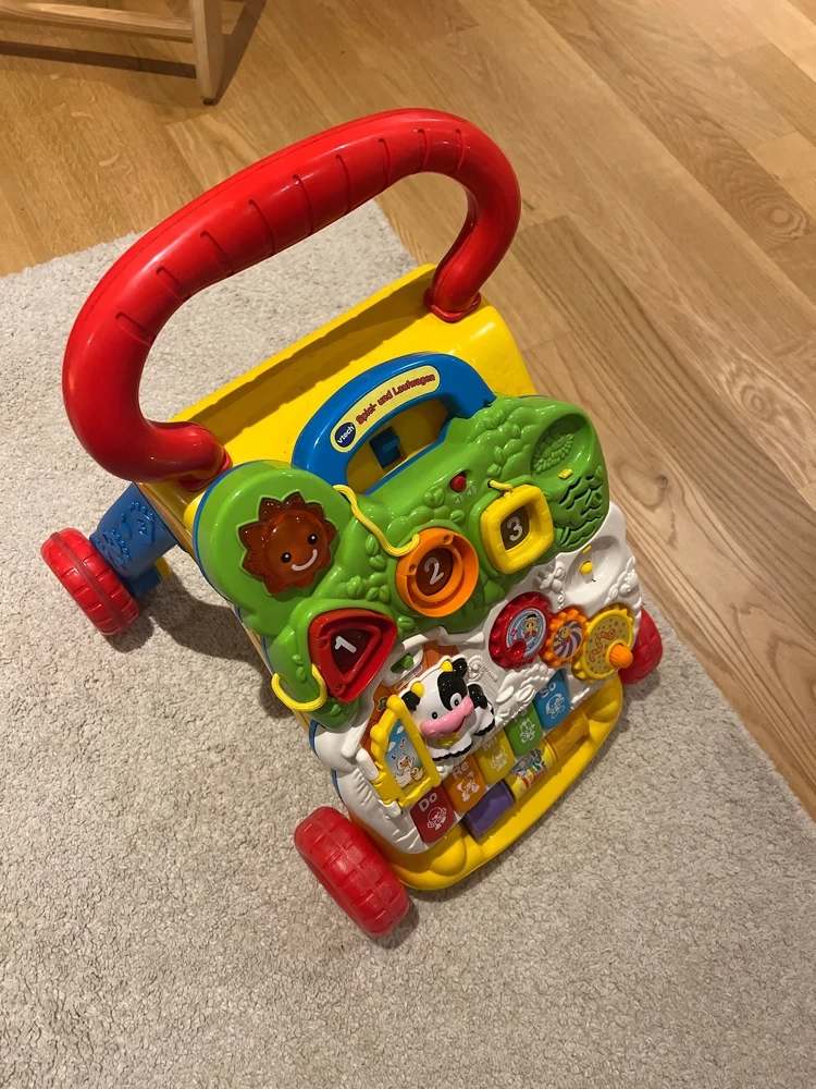 vtech spiel und laufwagen 