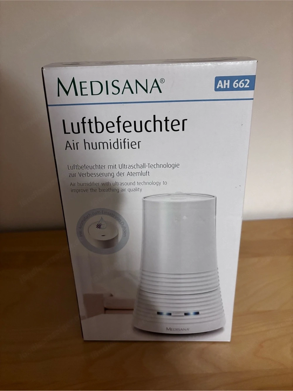 Medisana AH 662 Luftbefeuchter. 