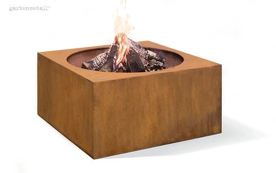 Verkaufe feuerstelle troja quadratisch