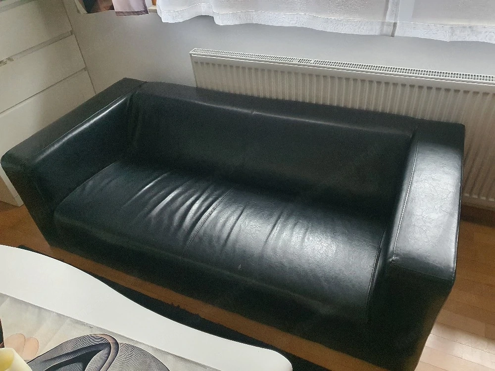 Ledercouch 