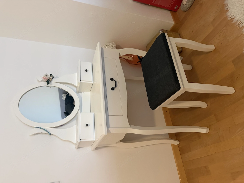 Schminktisch-Kosmetiktisch mit Stuhl 