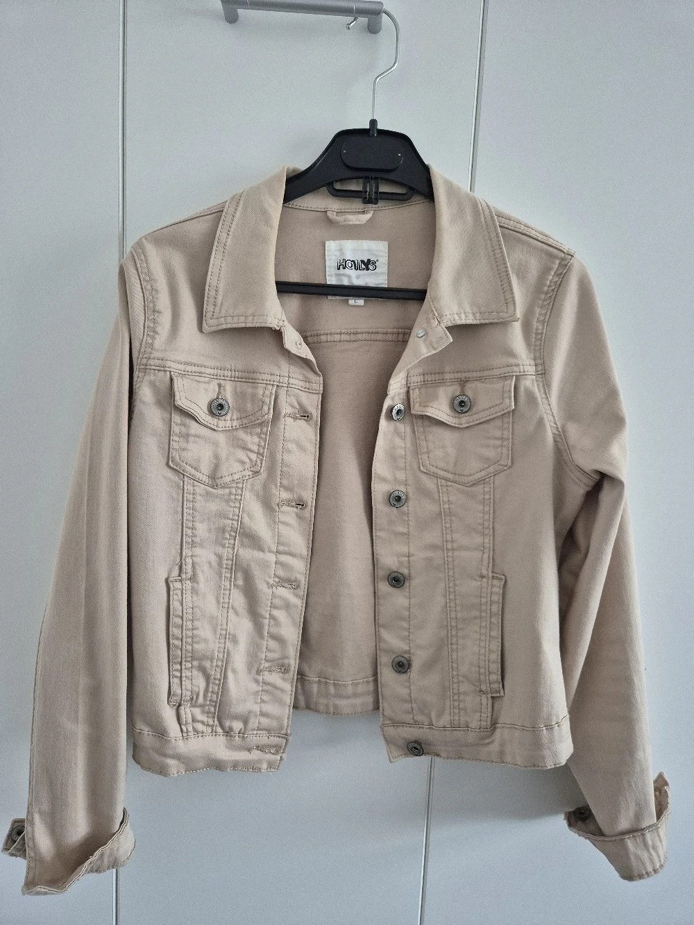 Jeansjacke Hailys beige Gr. S