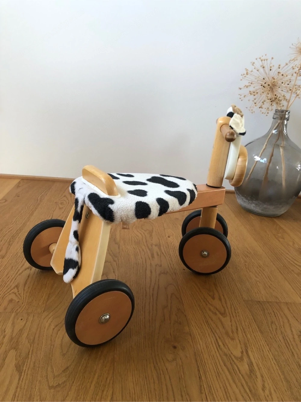 Rutscher - Kuh schwarz weiss