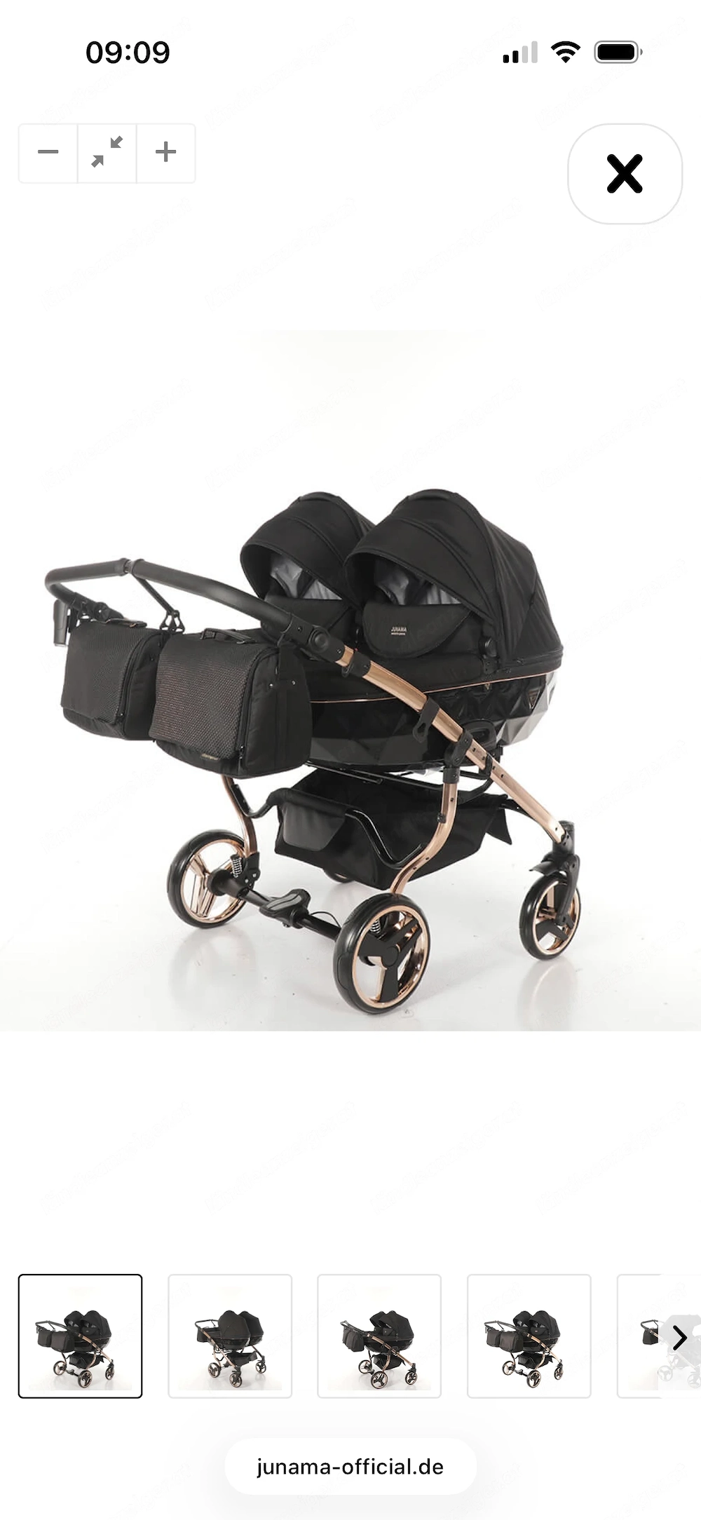 Junama Doppelkinderwagen