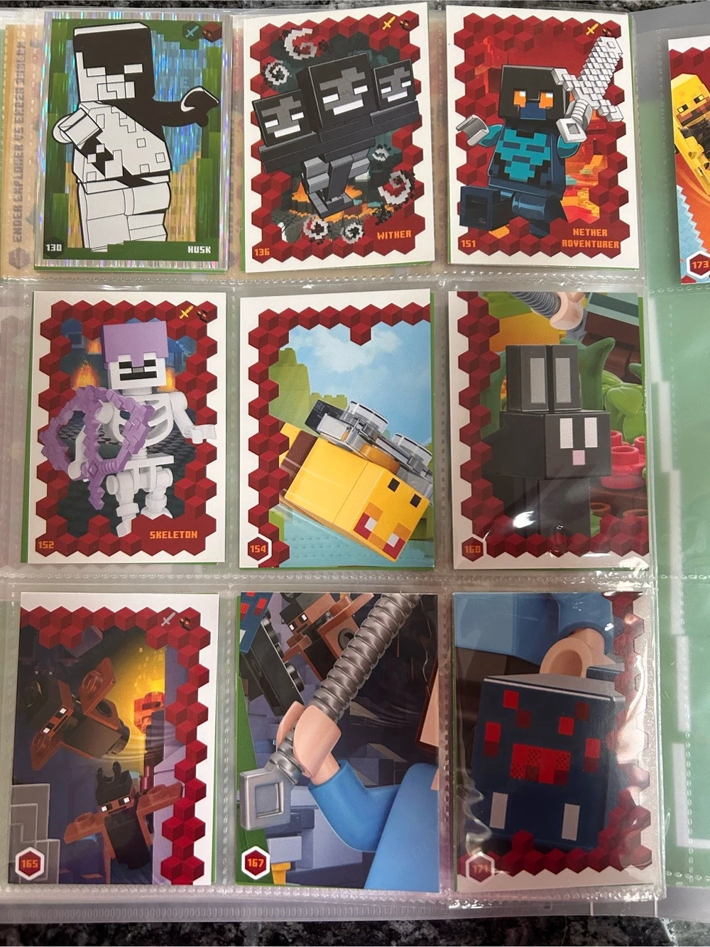 Tausche! Lego MINECRAFT Sammelkarten Serie 3