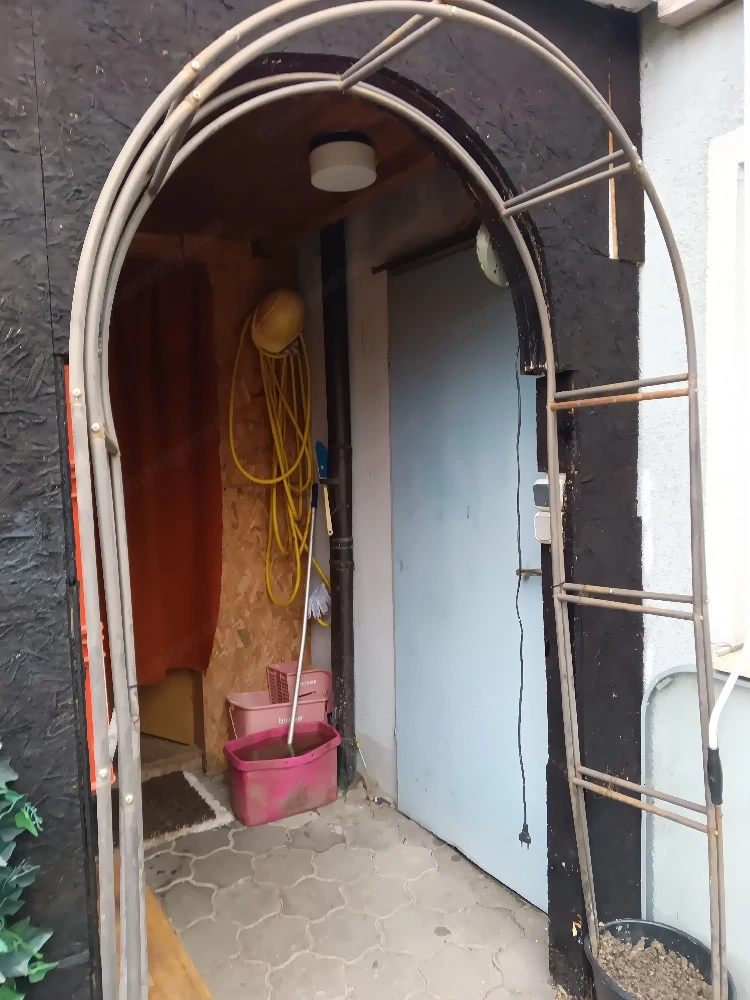 2 Rosenbogen Rost Deko 