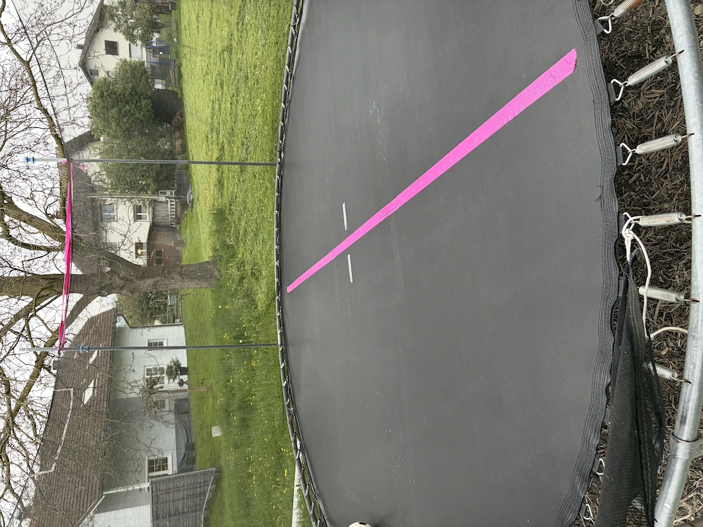 Sprungtuch für HUDORA Trampolin 400 cm zu verschenken