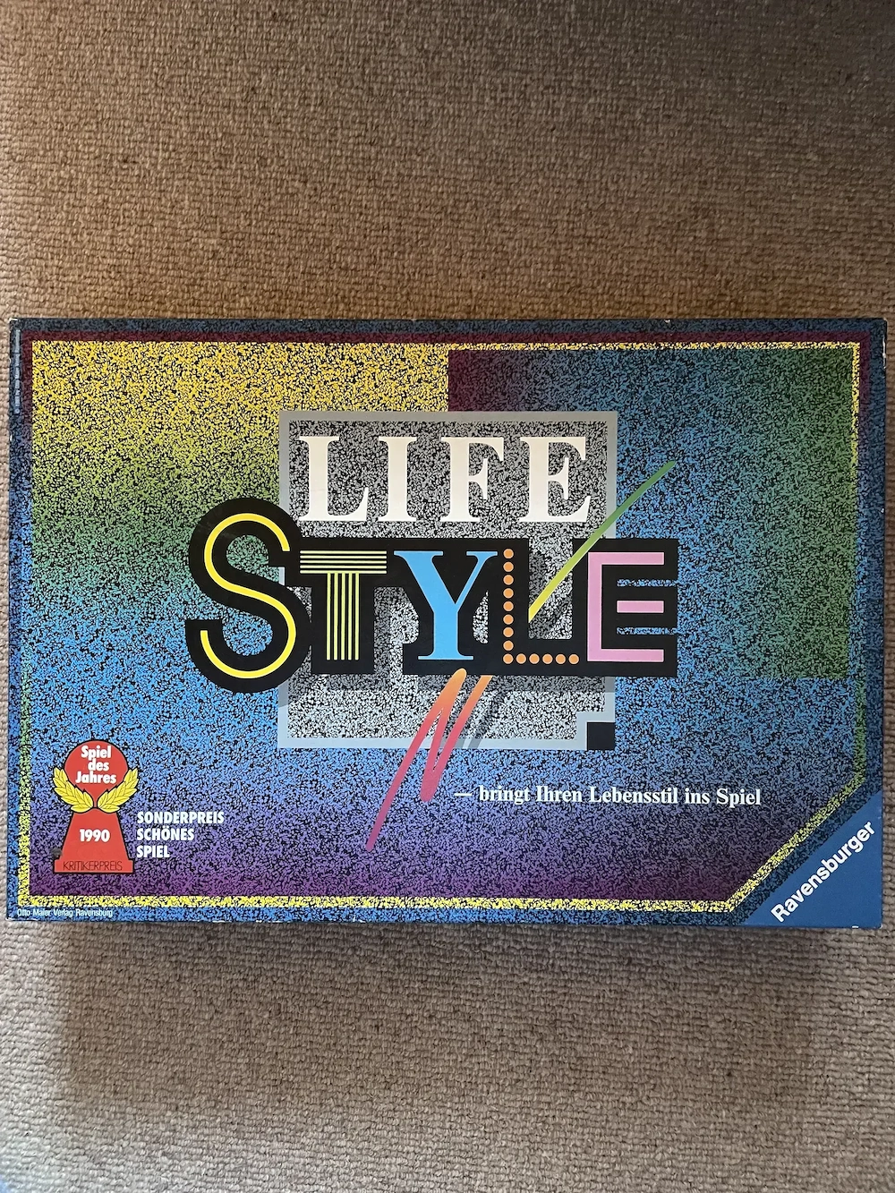 Spieleklassiker "Life Style" Spiel des Jahres 1990