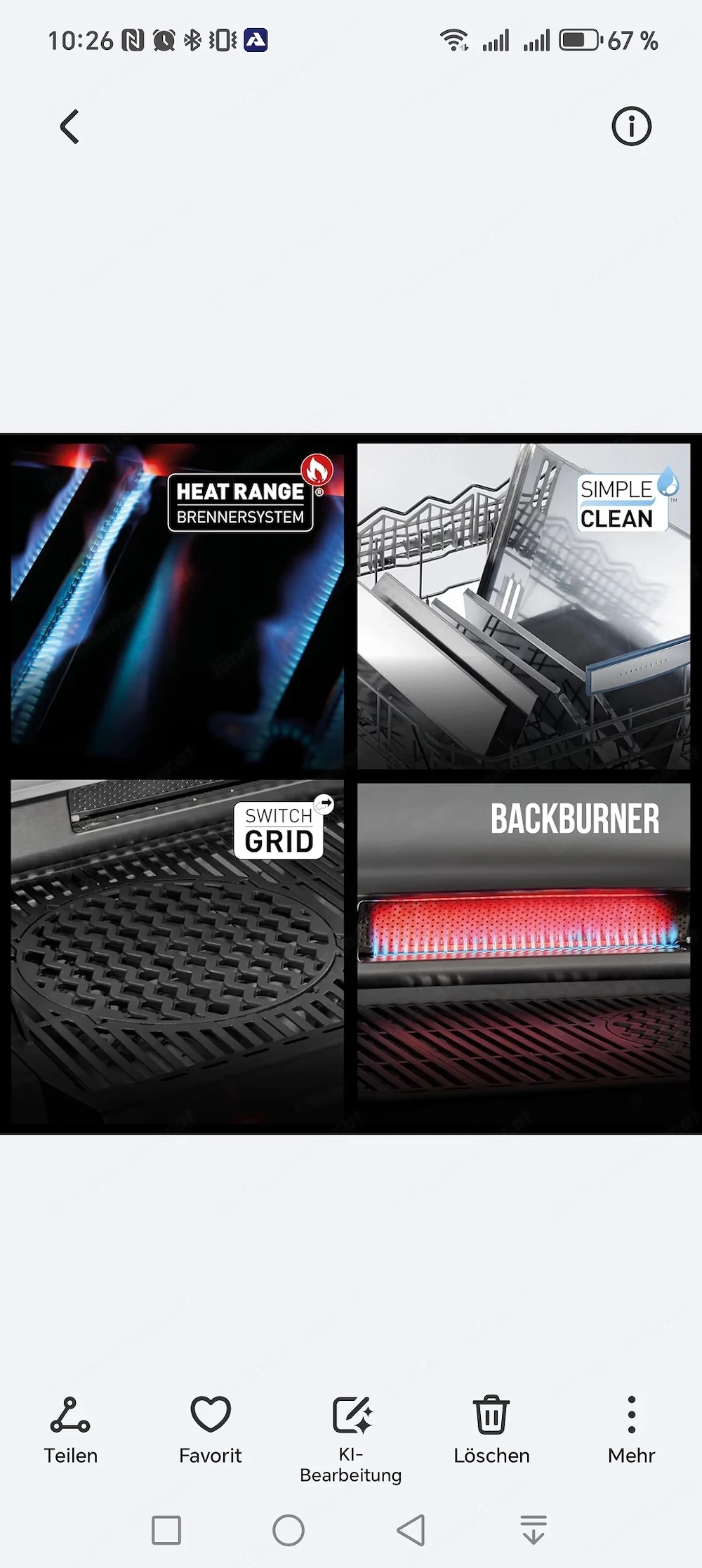 Premium Gas grill zum Superpreis Enders Monroe 4 pro 