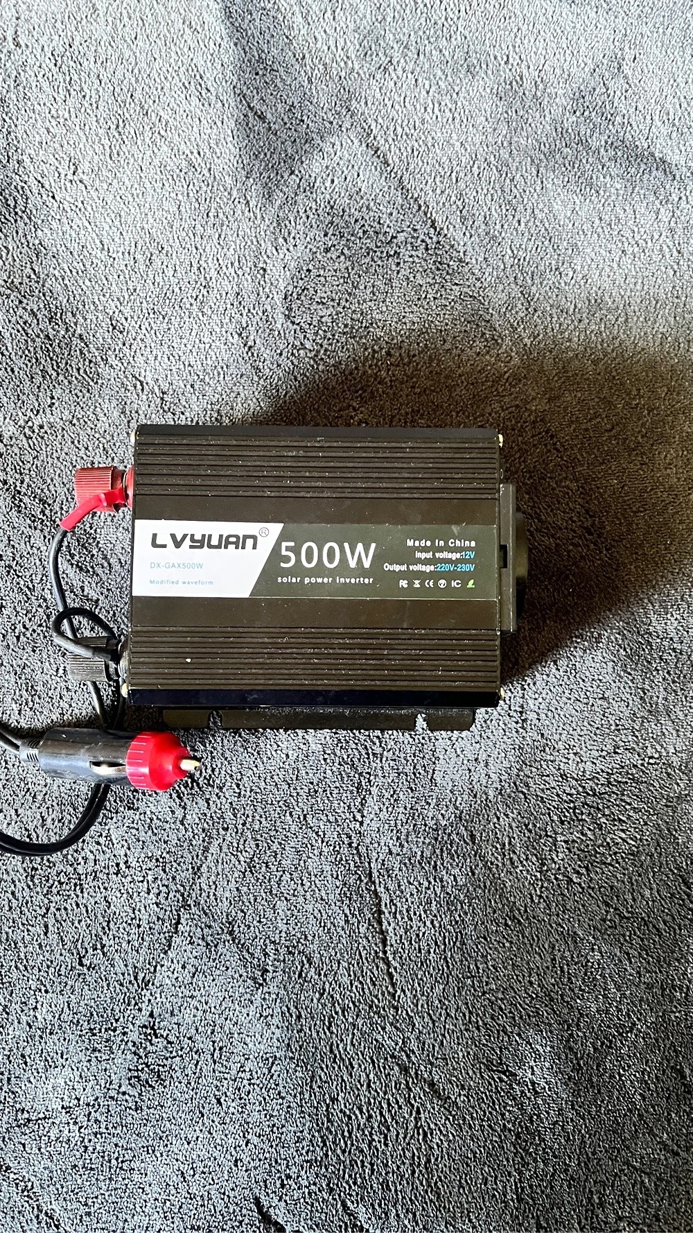 Wechselrichter 12v auf 230v 500 w