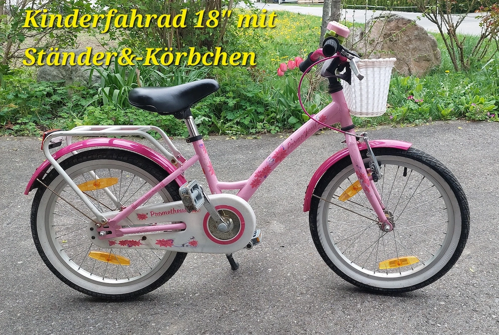 Kinderfahrrad 18"