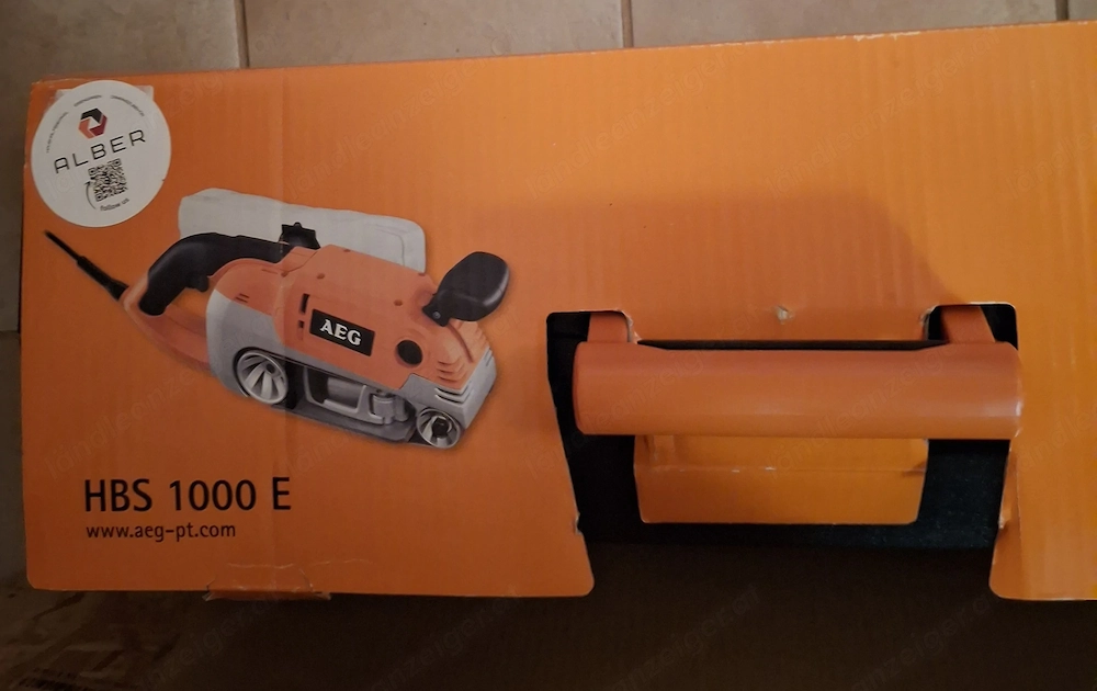 AEG Bandschleifmaschine NEU