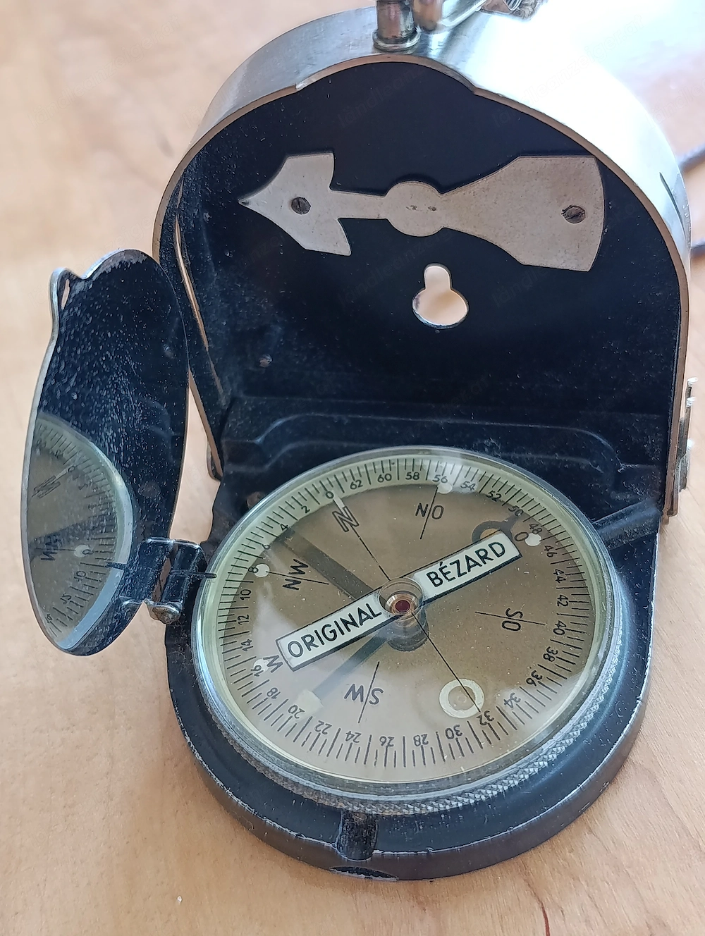 Bezard Kompass - 1950er Jahre mit Gebrauchsanweisung