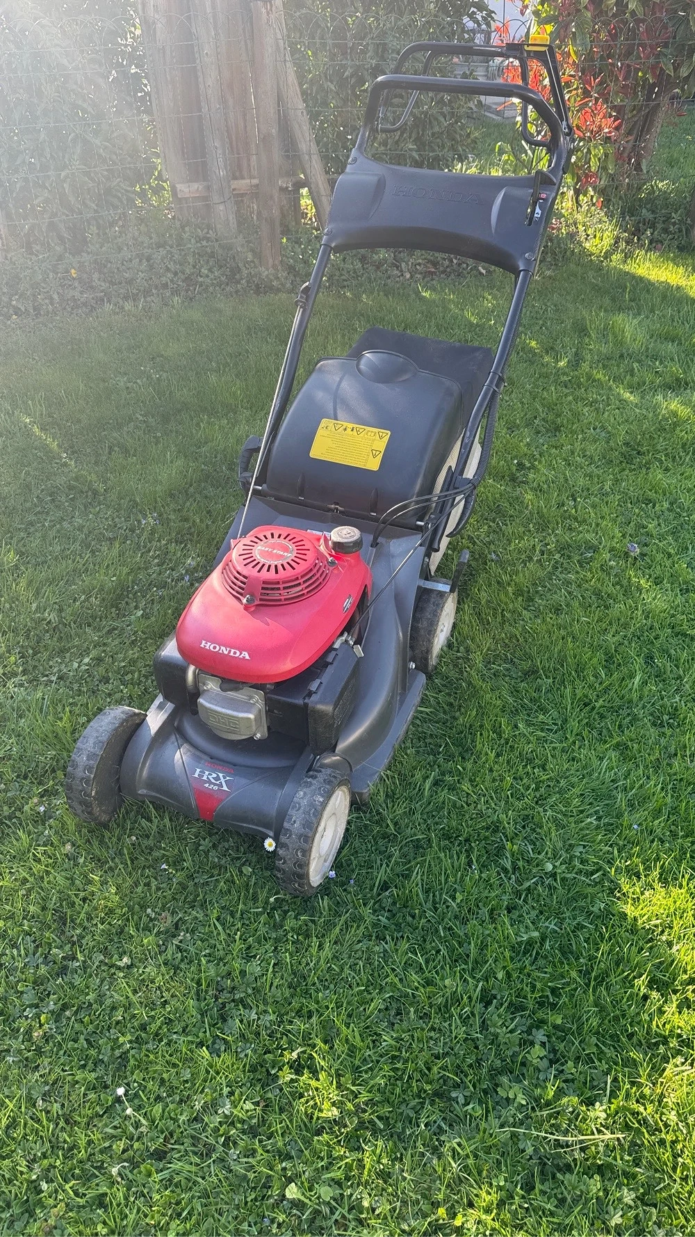 Honda HRX 426 mit Radantrieb