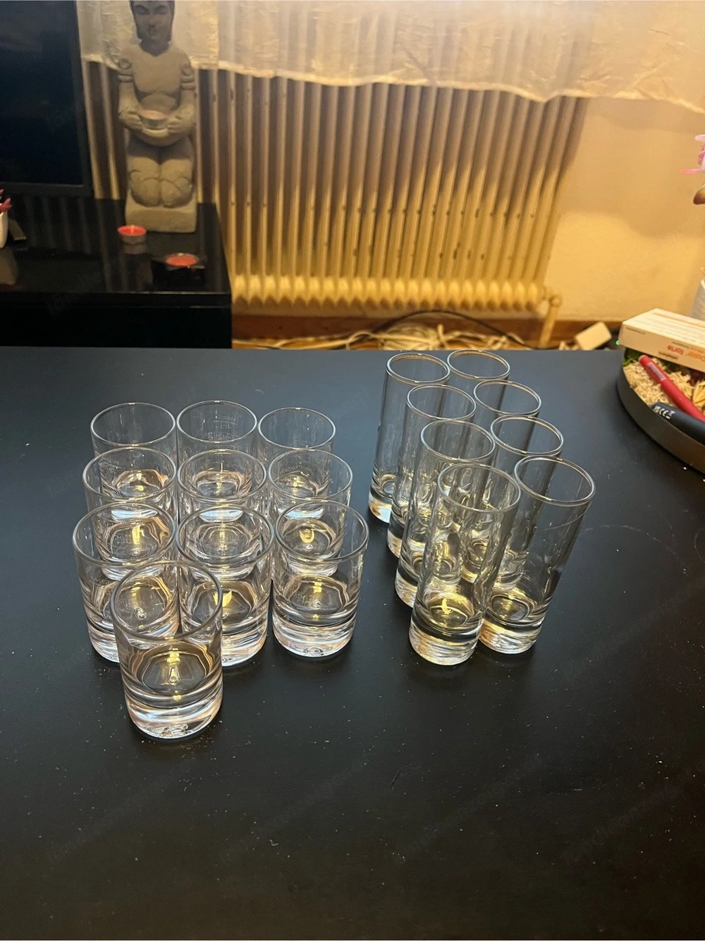 29-teiliges Bar-Set: Weingläser (1 8l) & Shotgläser   Ideal für Feiern