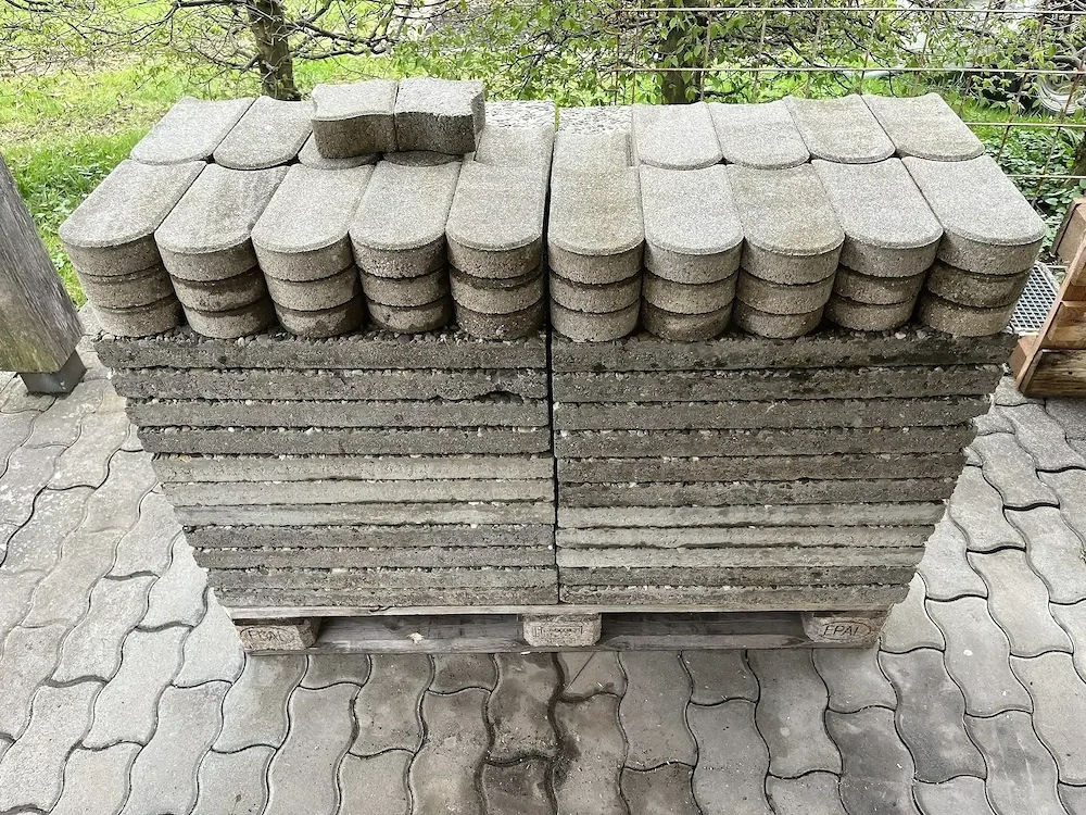 Waschbetonplatten Buntkies 