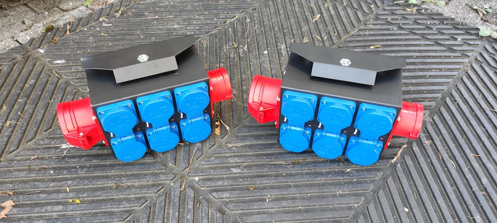 16A 400V Stromverteiler