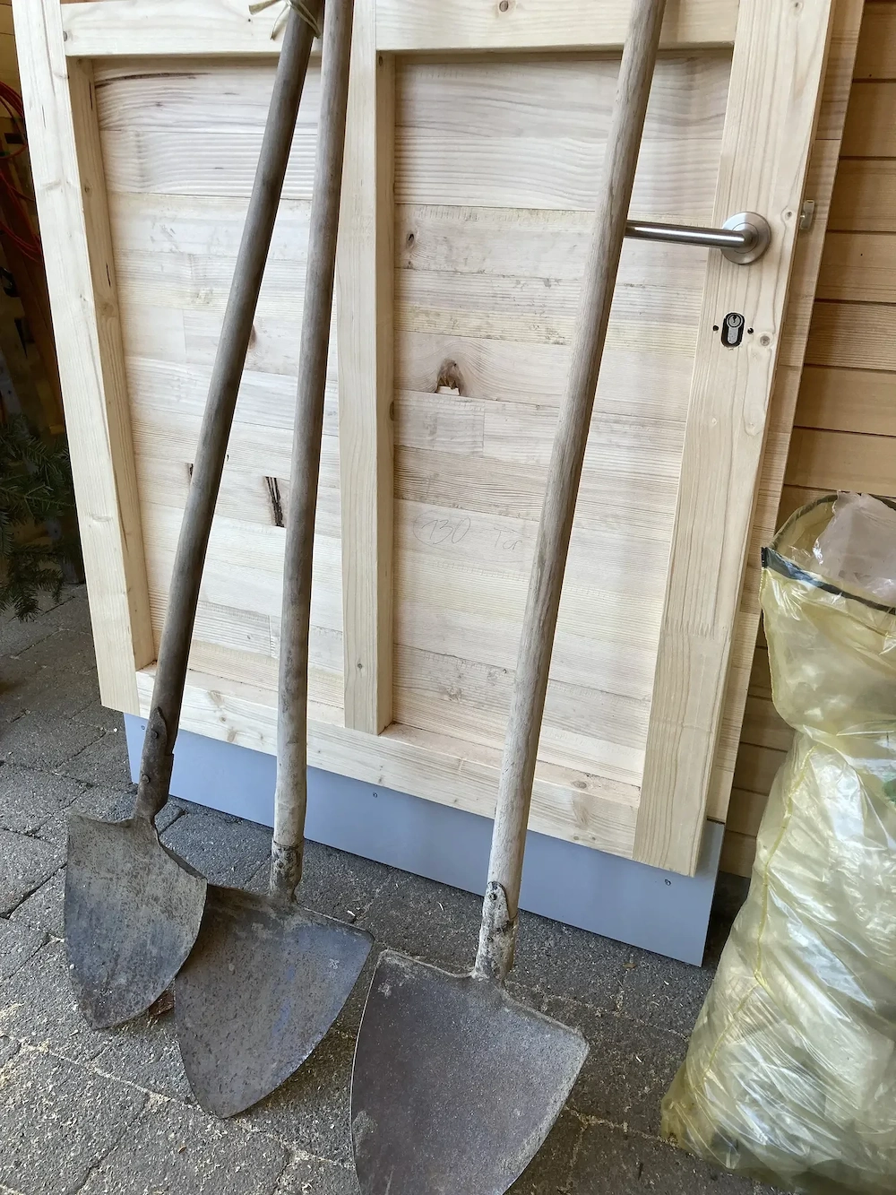 Schaufeln   Spatenschaufeln