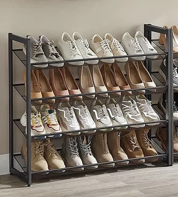 Schuhregal, Schuhablage, Schuhe 