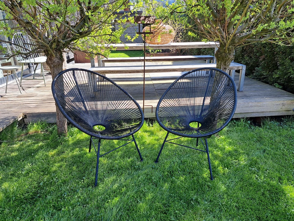 Lougesessel, Gartenmöbel