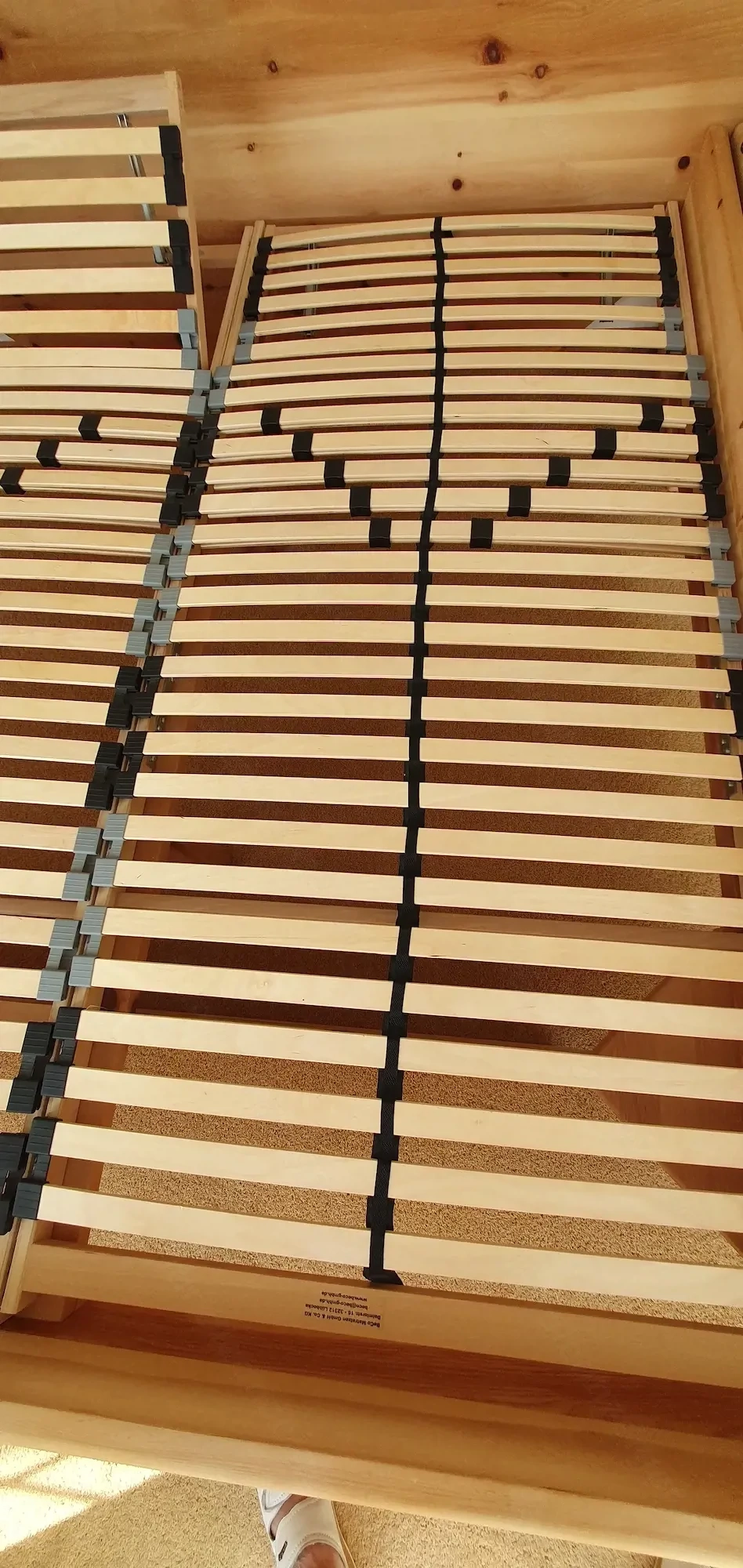 Lattenrost aus Holz 90x200