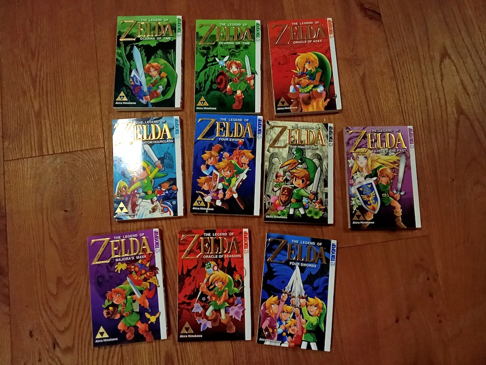 Zelda Manga Bücher