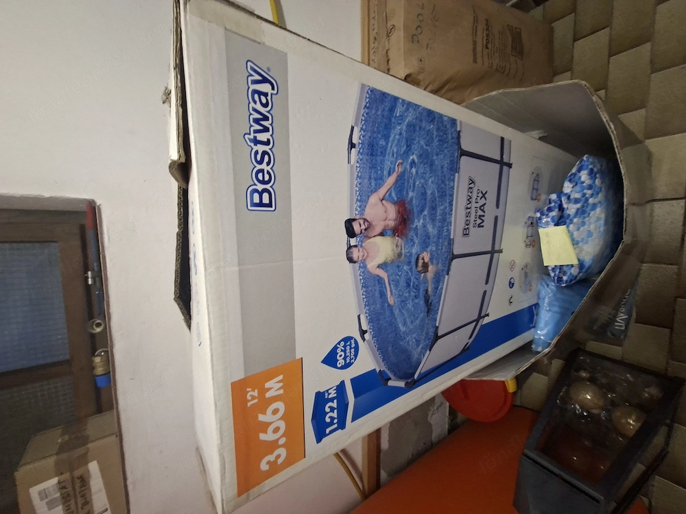 Aufstellpool  Bestway Steel Pro MAX  3,66 m x 1,23 m