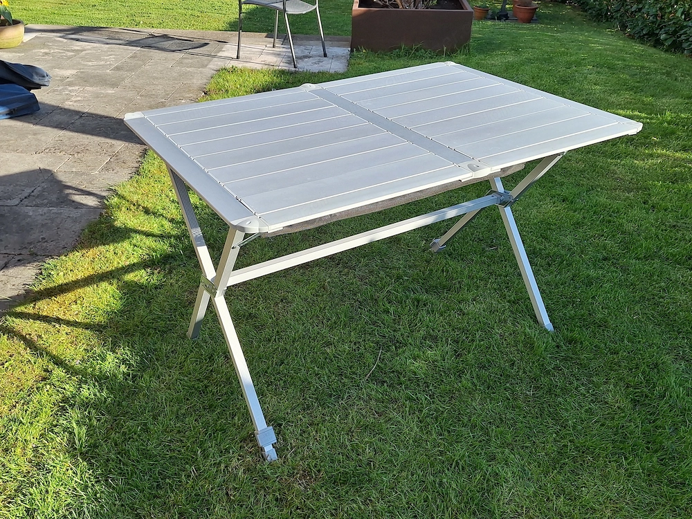 Verkaufe Campingtisch Rolltisch Alu