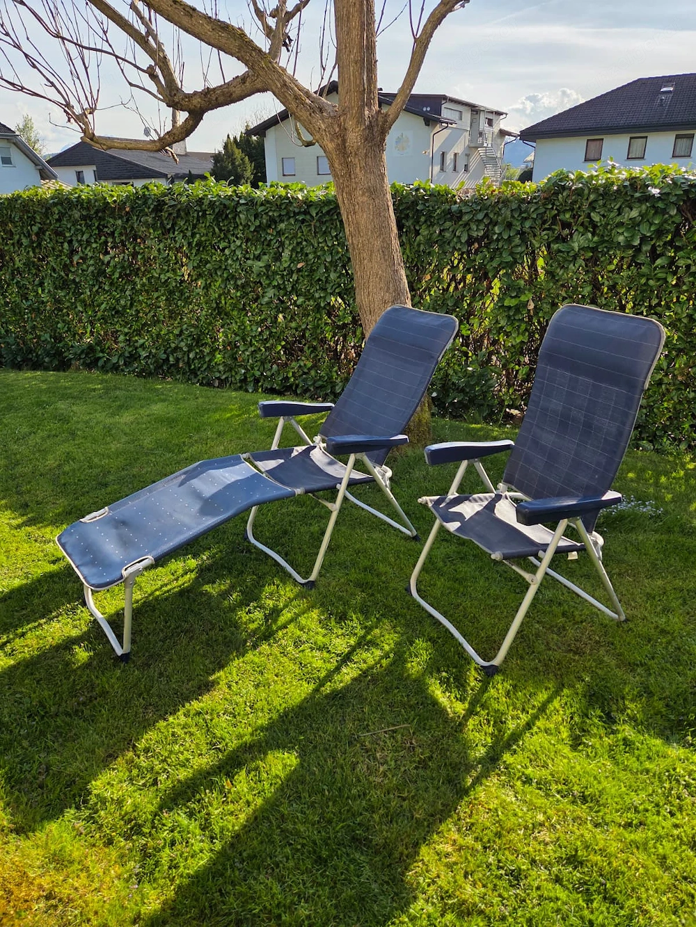 Verkaufe Campingstuhl   Campingstühle mit Fußteil Westfield