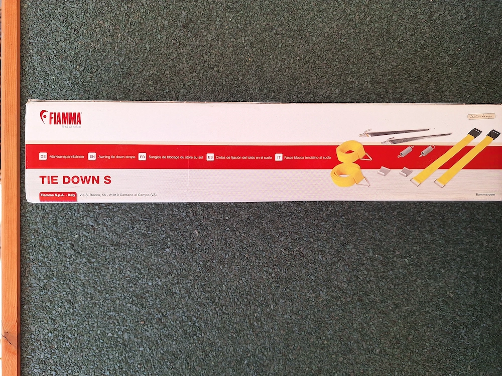 Verkaufe Fiamma Tie Down S Spanngurte Schwarz