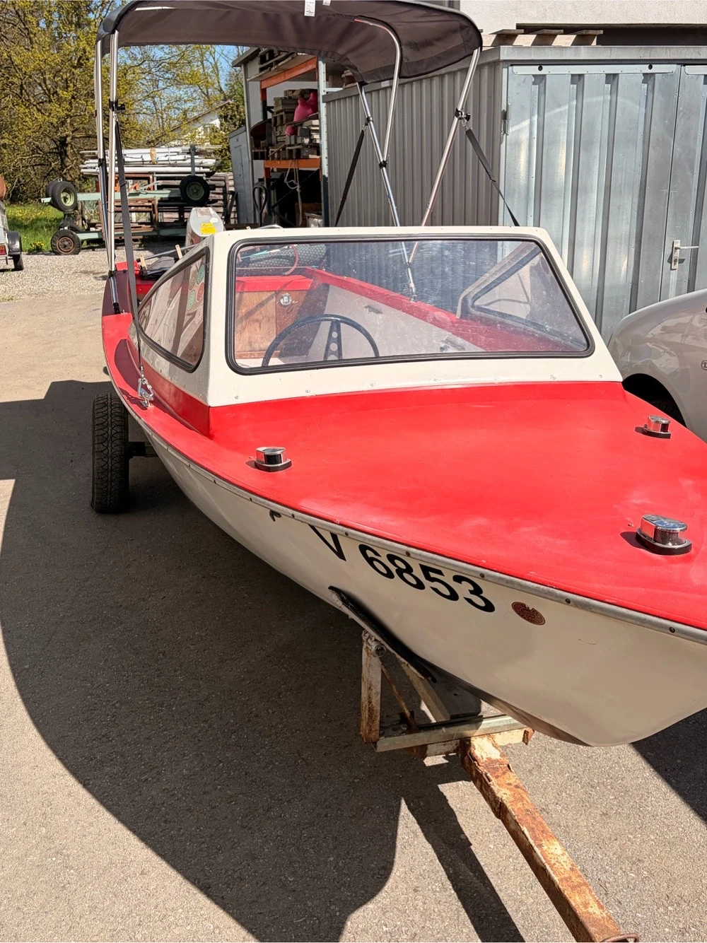 Gondel 6 PS Badeboot Fischerboot Motorboot