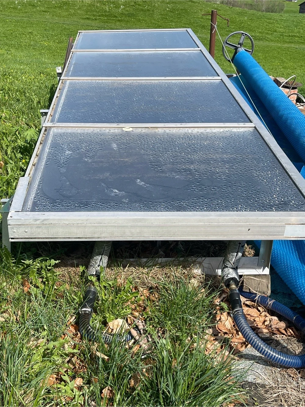 Solarzelle für Pool