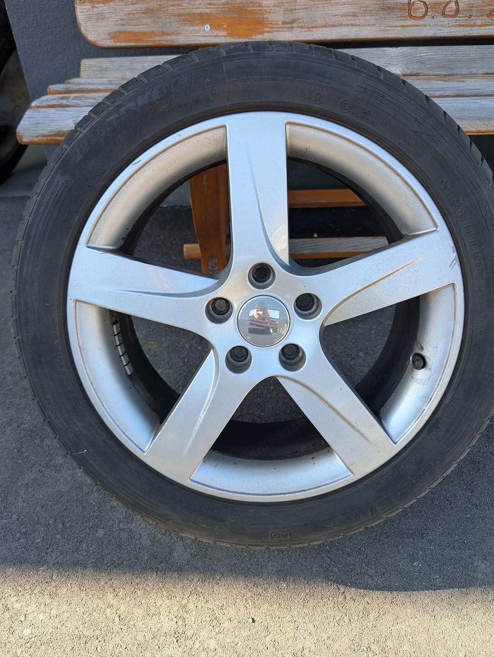 4 Stück gebrauchte 16' Alufelgen