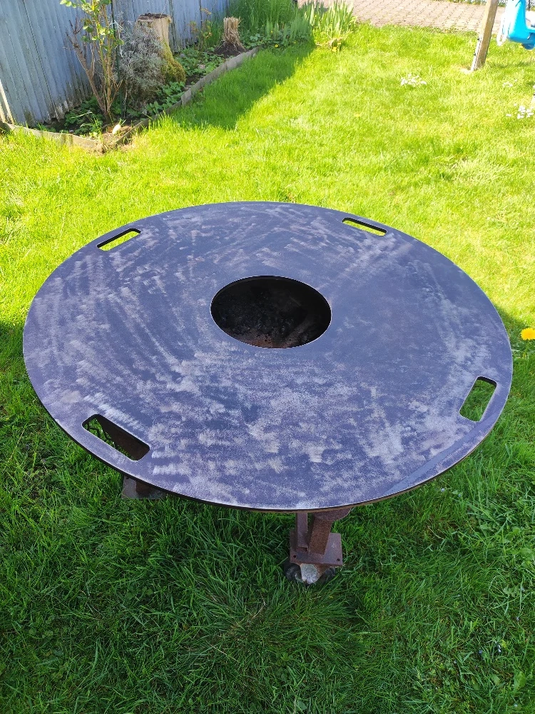 Grillplatte Plancha für 80cm Feuerschale