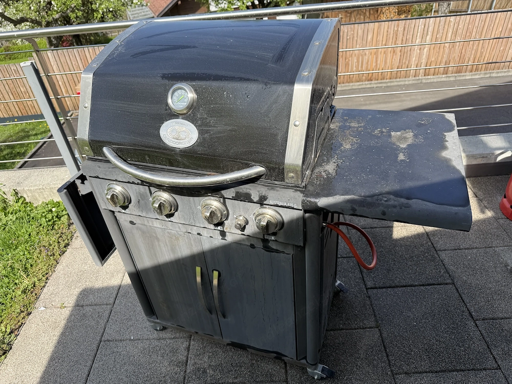 Gasgrill zu verschenken 