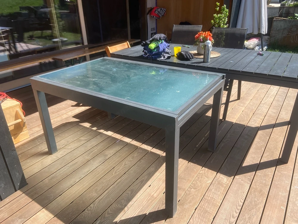 terrassentisch, gartentisch , verlängerbar 