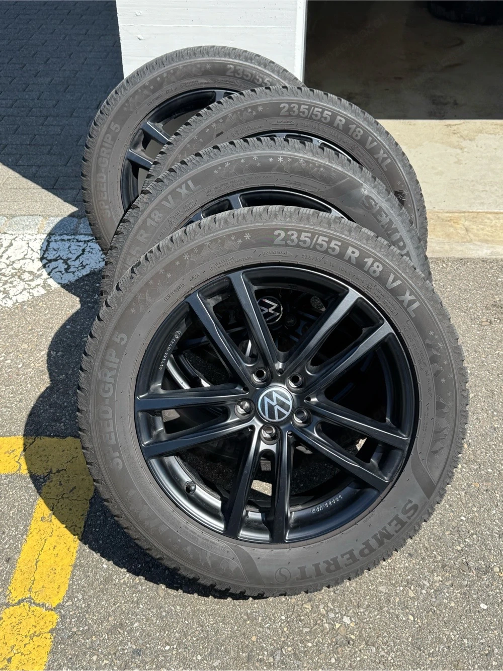 Top Winterräder Alu 18" - VW Audi Skoda