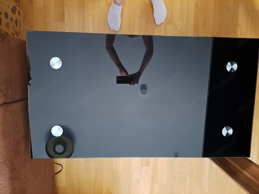 Salon Glas Tisch für Wohnzimmer 