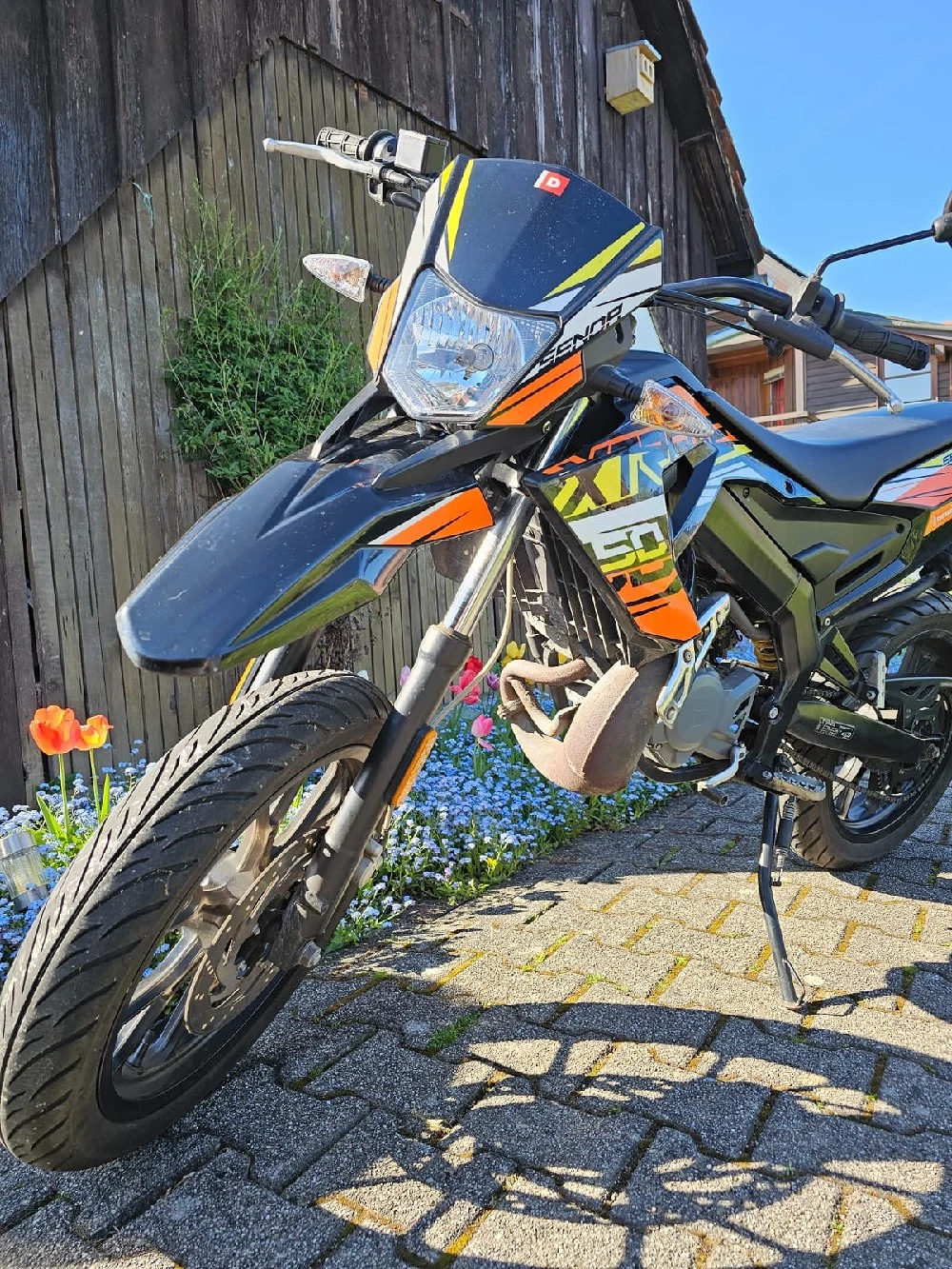 Moped Derbi Senda Extreme SM50 - super Zustand und wenig Kilometer