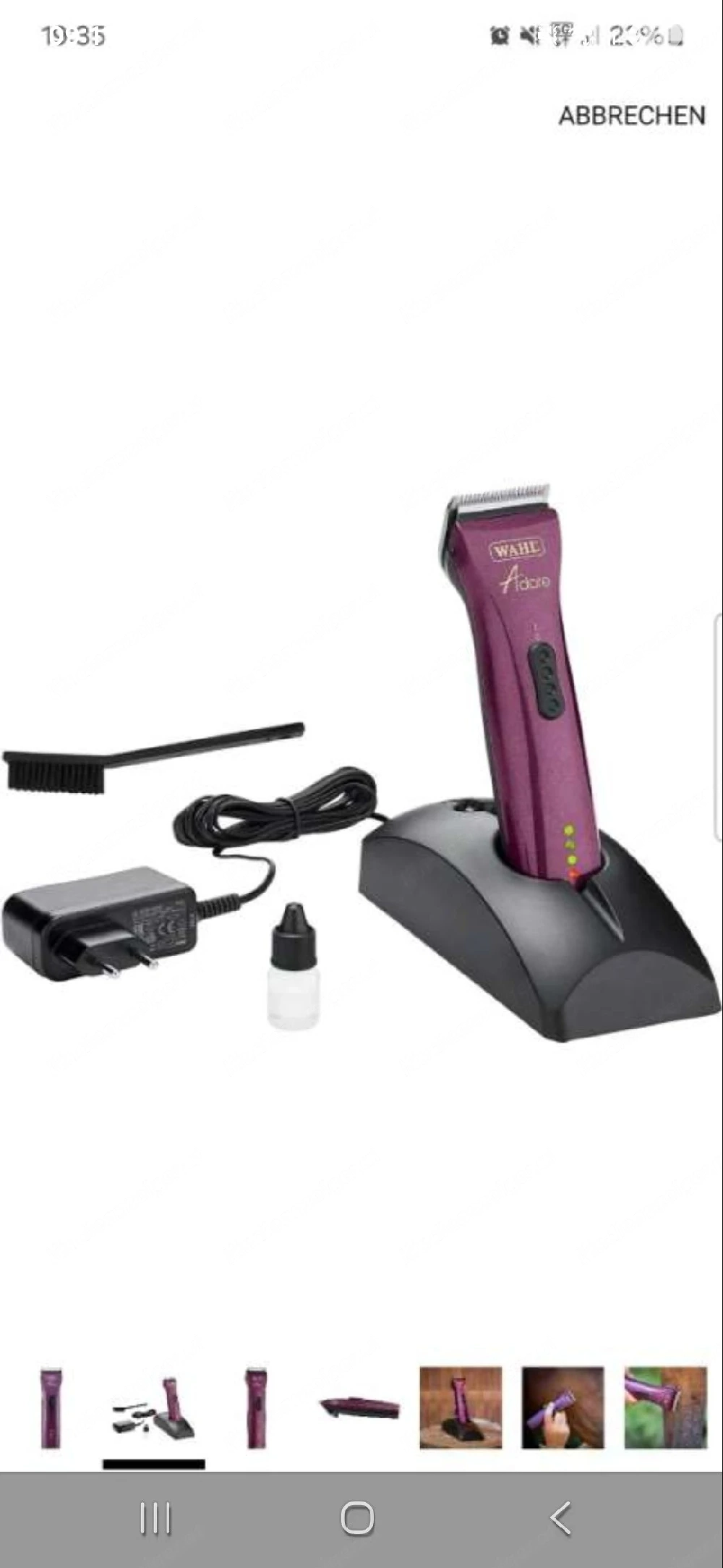 WAHL Detailschermaschine